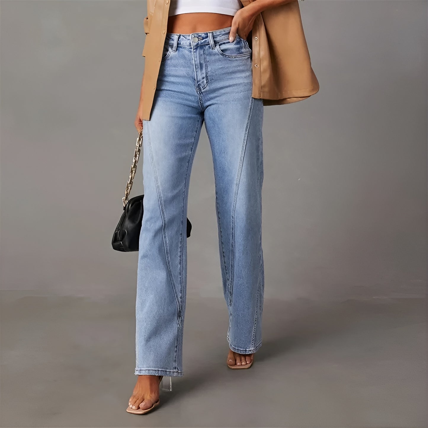 Clara™ - Elegant Flared Jeans